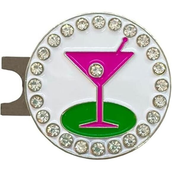Golf Ball Marker with A Standard Magnetic Hat Clip | Great Gift for Women - Picture 6 of 6